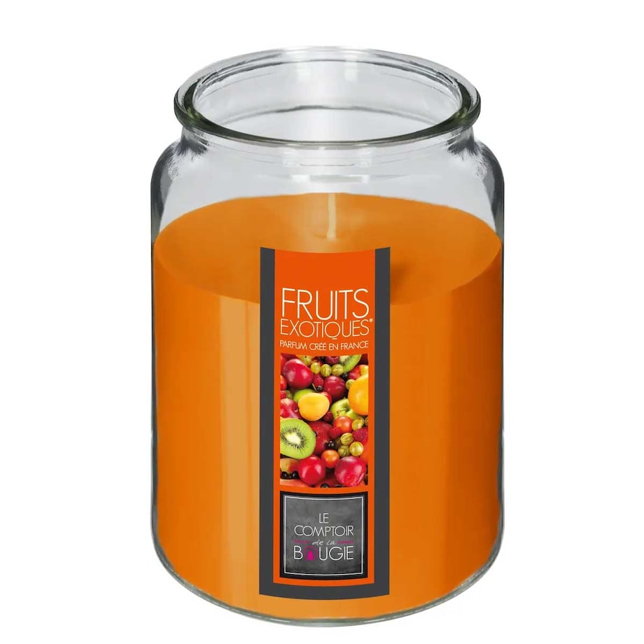 Świeca zapachowa w szkle NINA, 510 g, owoce tropikalne