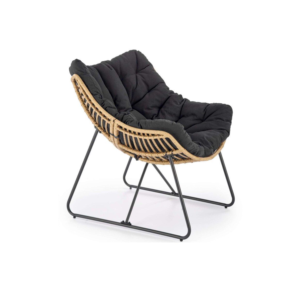 Konsimo BETTA Wygodny fotel ogrodowy z poduszką