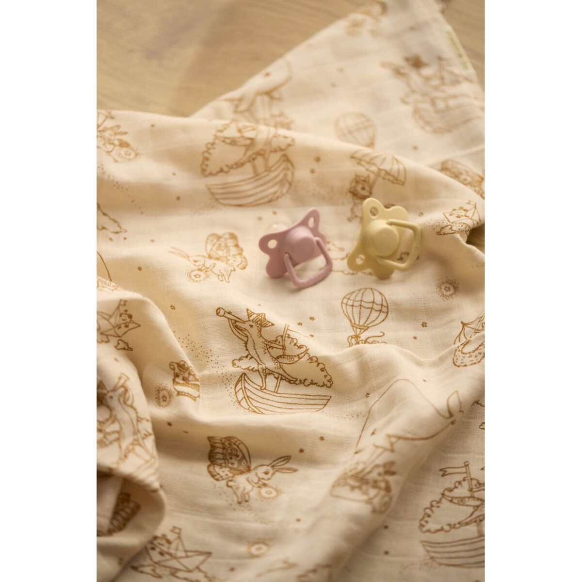 Filibabba Muślinowa pieluszka GOTS Dreamy Adventurers