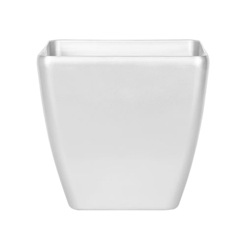 Doniczka 35 x 35 x 34 cm srebrna ASTRAS