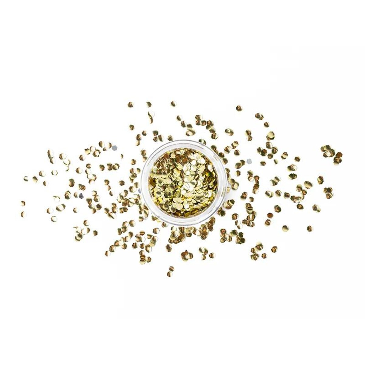 Brokat do twarzy i ciała, 3g, złoty