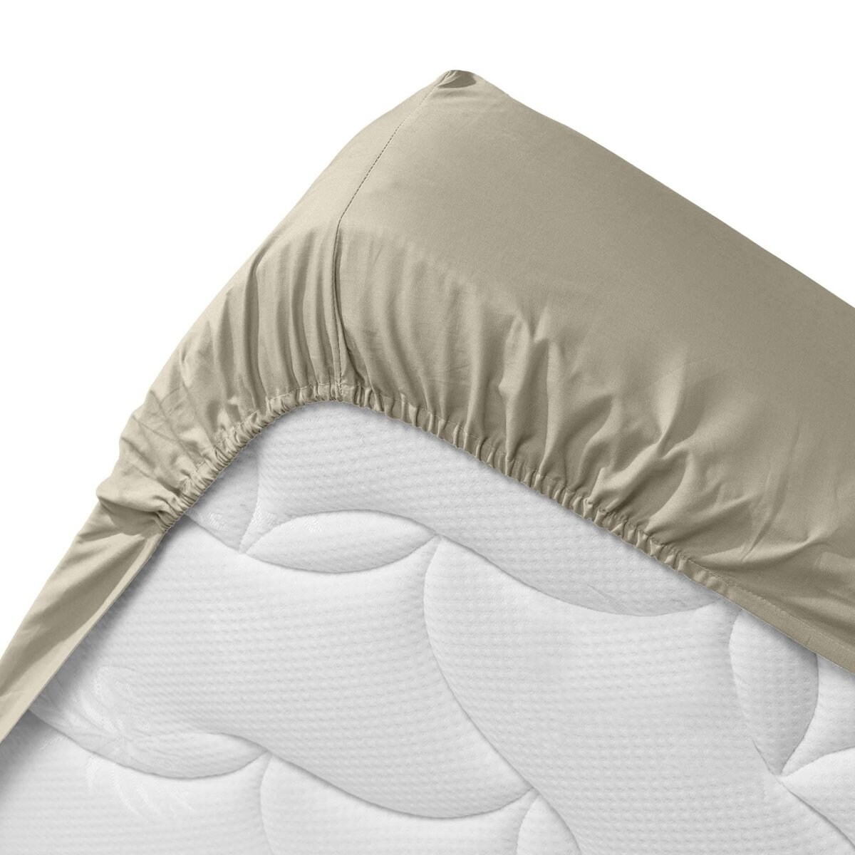 Prześcieradło na gumce z organicznej bawełny BIOLINA, 90 x 190 cm