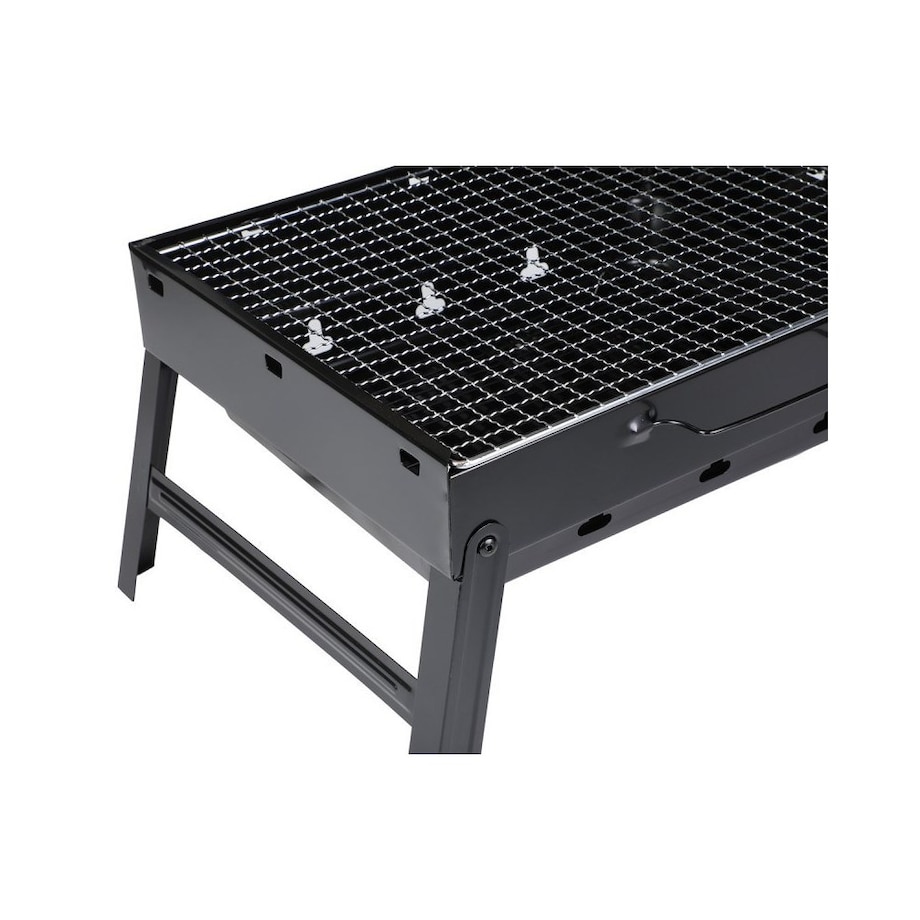 Elitehoff mini grill węglowy turystyczny przenośny walizka 42441