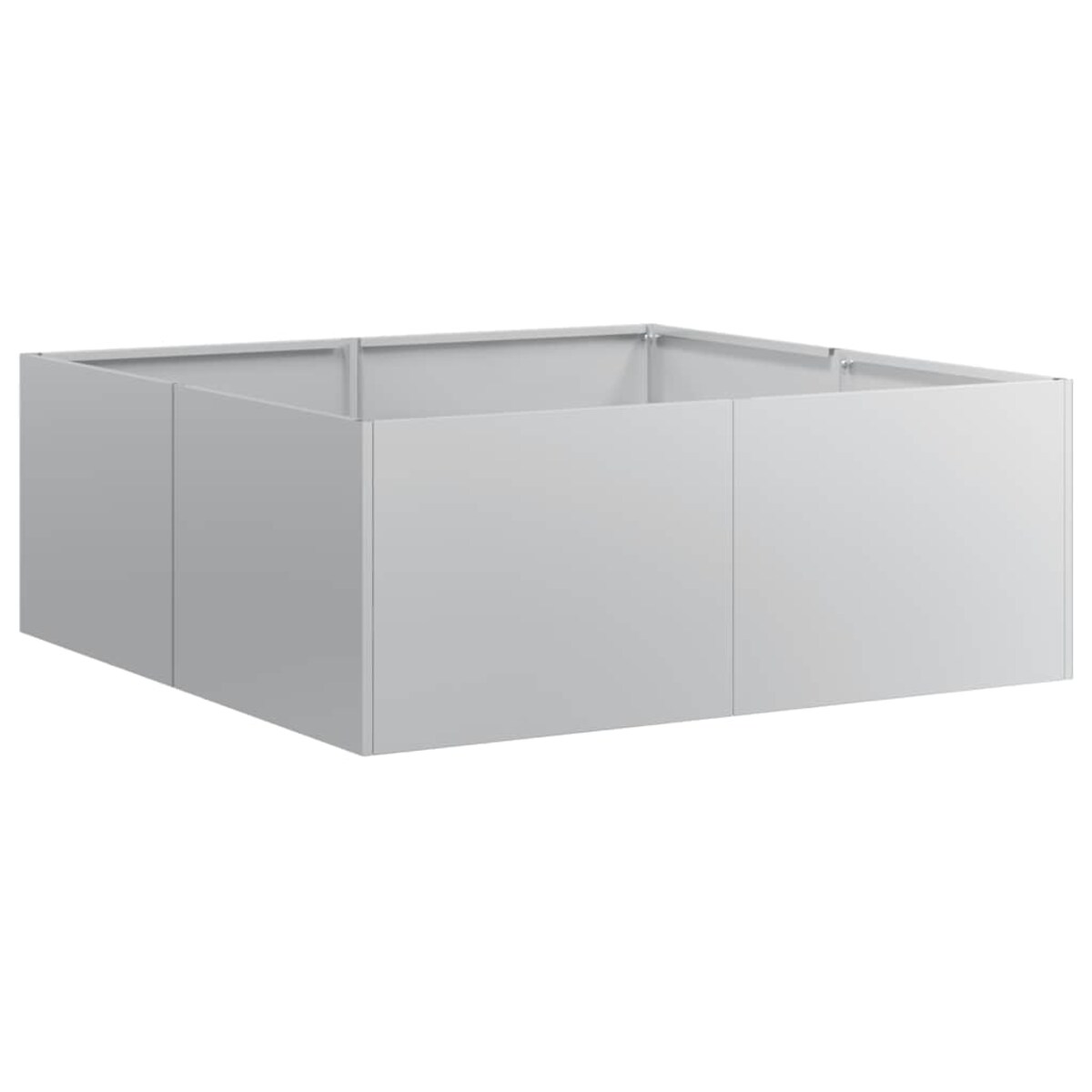 vidaXL Doniczka 80x80x30 cm Stal ocynkowana