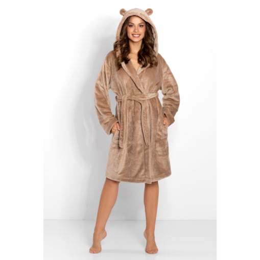 Szlafrok Teddy Beige, XXL