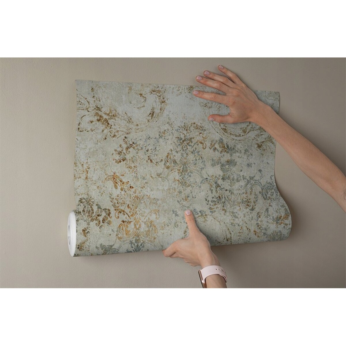 Fototapeta Stary Bezowy Szary Vintage Do Sypialni Salonu 294X260