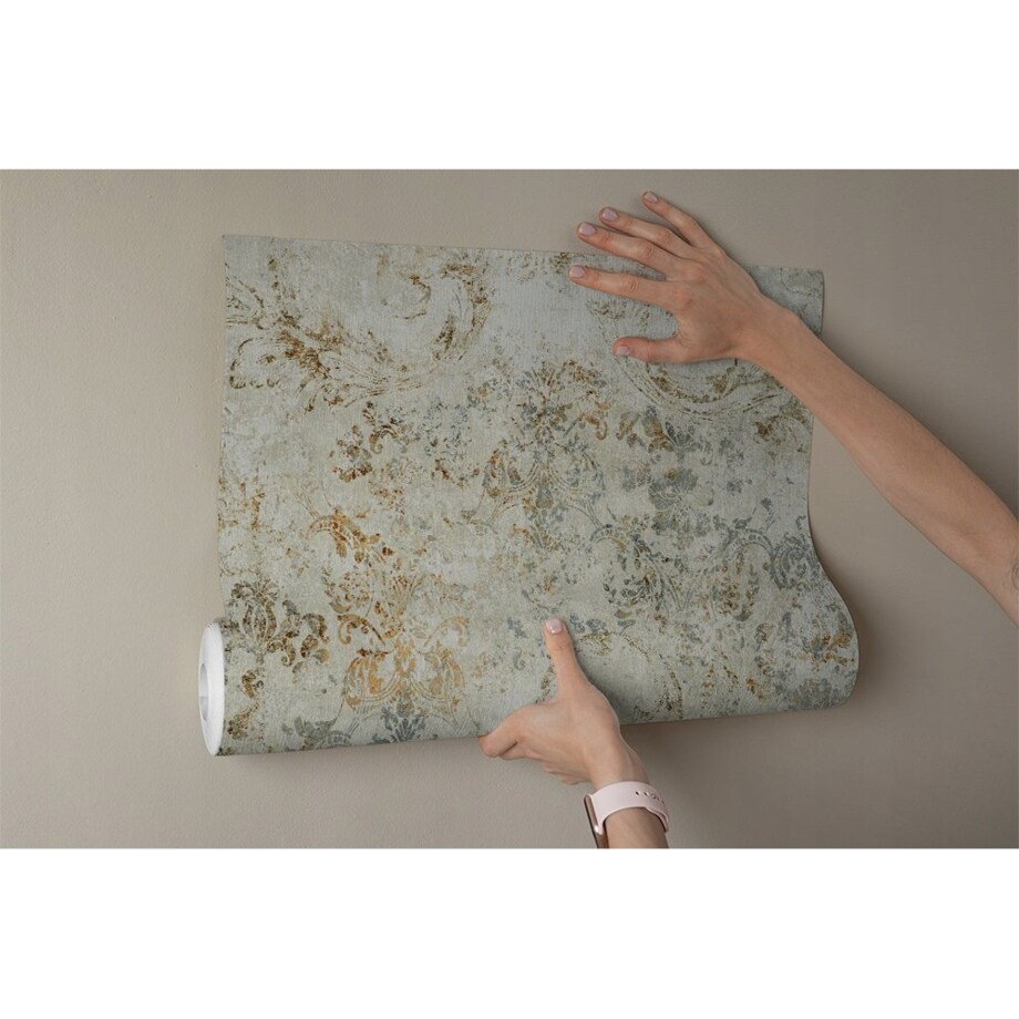 Fototapeta Stary Bezowy Szary Vintage Do Sypialni Salonu 294X260