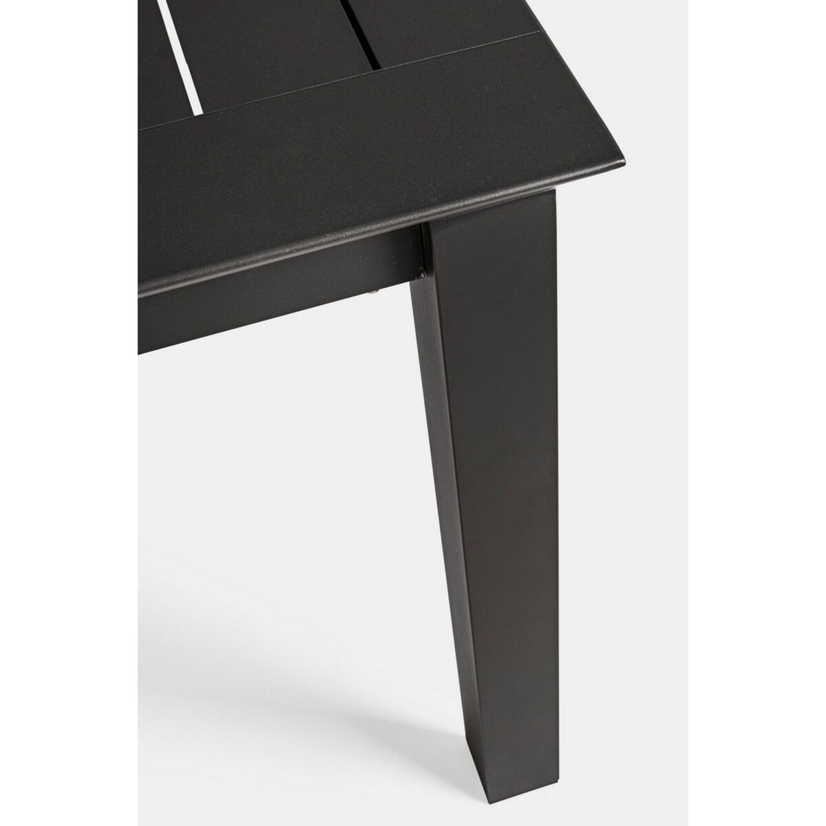 BIZZOTTO stół ogrodowy rozkładany KONNOR czarny