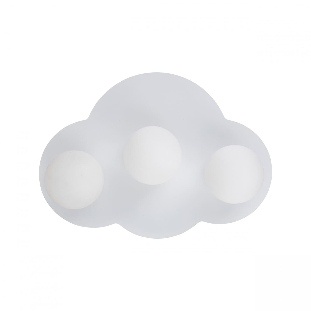 Lampa sufitowo-ścienna TK Lighting CLOUD NEW WHITE 11264 biała 3xG9 nowoczesna do salonu sypialni kuchni