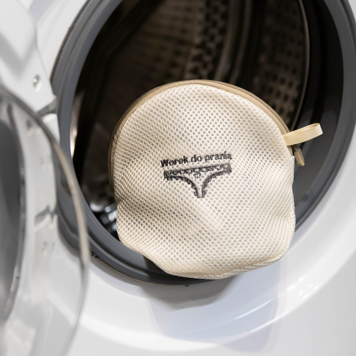 Worek Siatka Do Prania Kosz Na Pranie Bielizny Ubrań Majtek 17,5 Cm