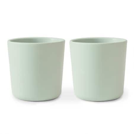 Mushie Kubeczki dla dzieci 225 ml 2-pak Sage