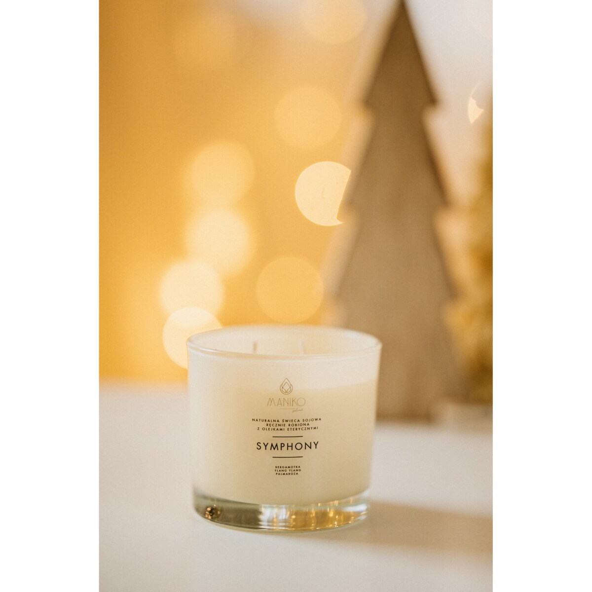 Naturalna świeca sojowa SYMPHONY z olejkami eterycznymi