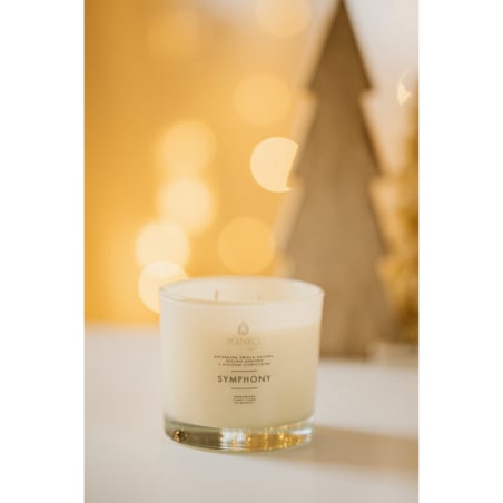 Naturalna świeca sojowa SYMPHONY z olejkami eterycznymi