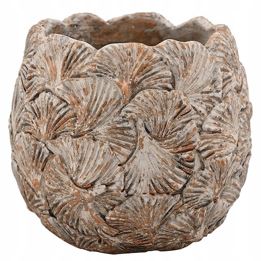 OSŁONKA NA DONICZKĘ NA BALKON TARAS KWIATY 15cm BONSAI LOFT BOHO BETONOWA