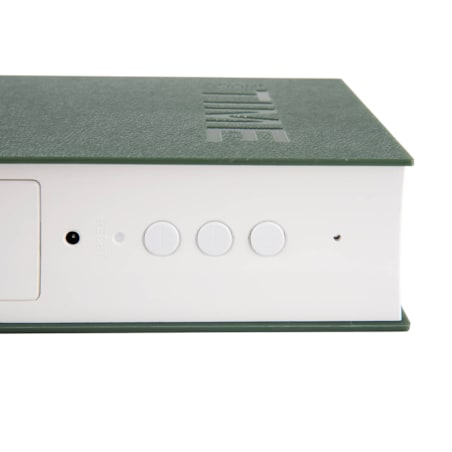 Zegar budzik książka BOOK, podświetlenie LED, 5 x 20 x 14 cm