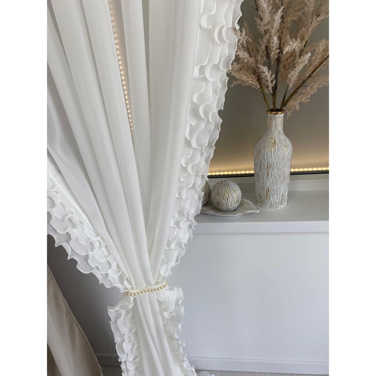 Firana "Anabell" 140x250 na przelotkach