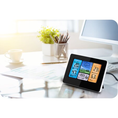 Bezprzewodowa stacja pogody pogodowa higrometr Berdsen