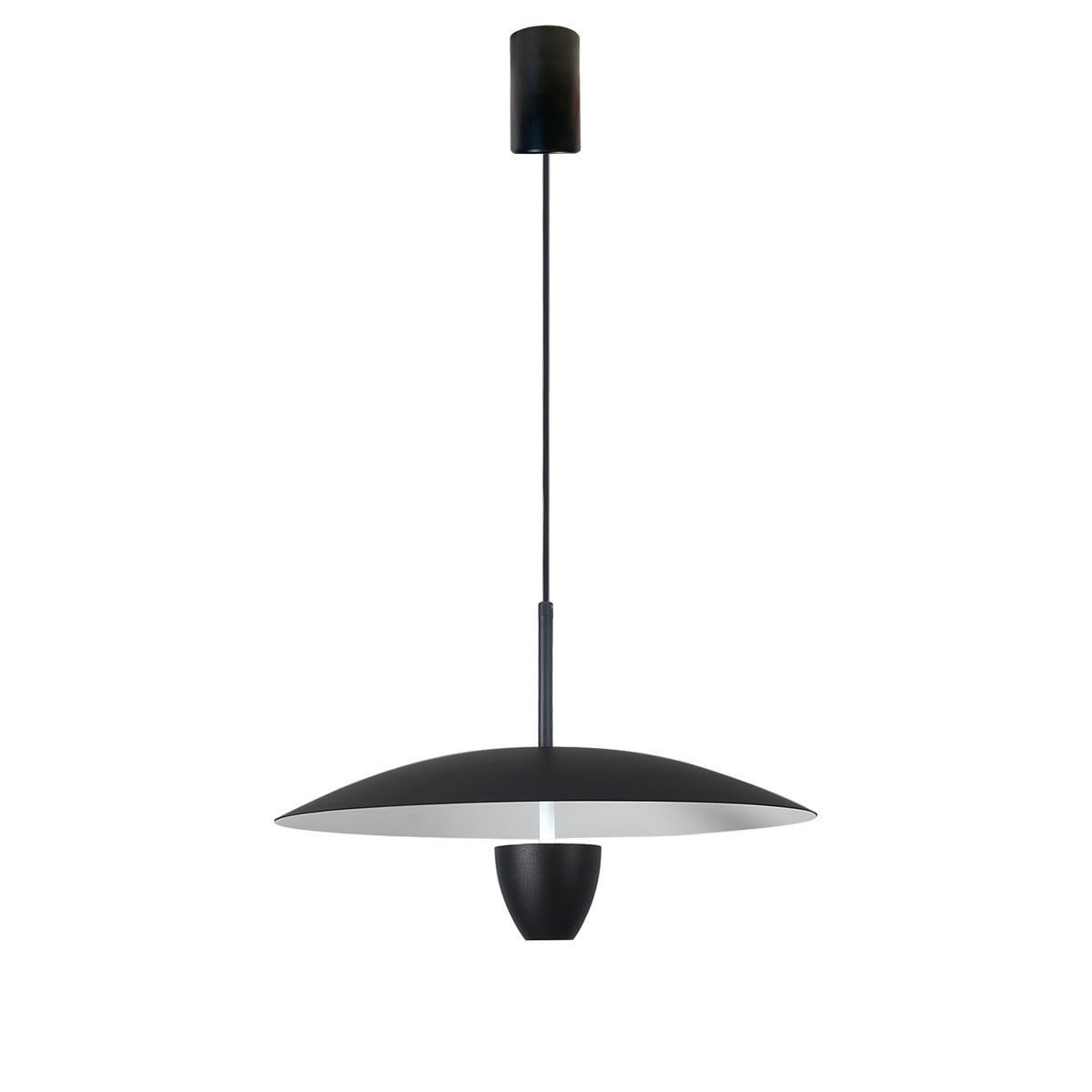 Lampa wisząca Light Prestige Ufo czarny LED CCT 3000K/4000K/6000K (regulowana) 1 szt.