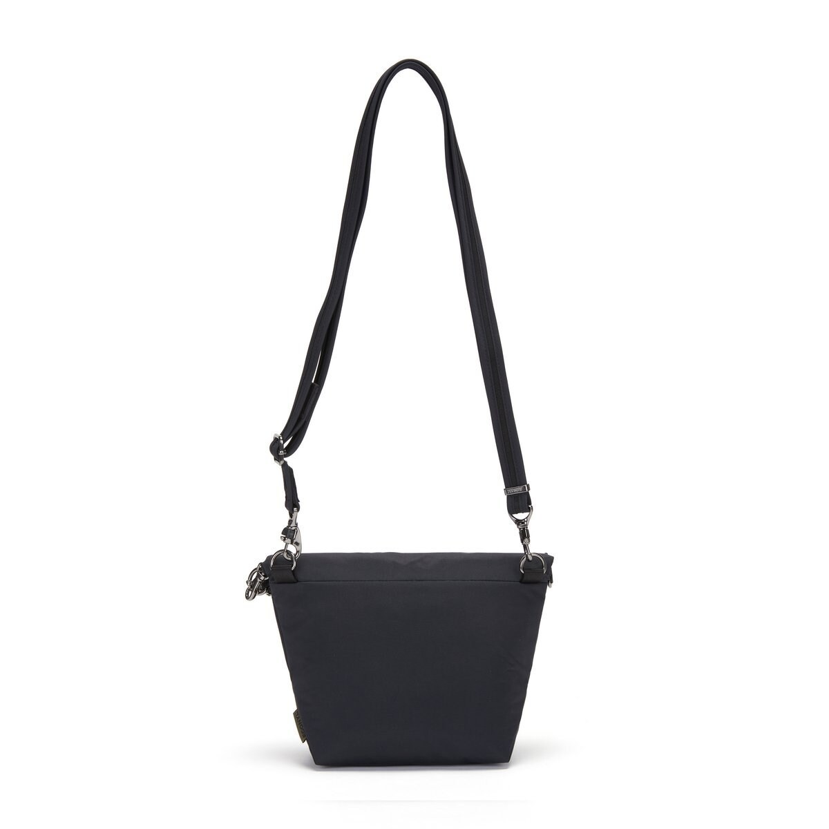 Rozkładana torebka damska antykradzieżowa Pacsafe Citysafe CX - czarna, z econylu