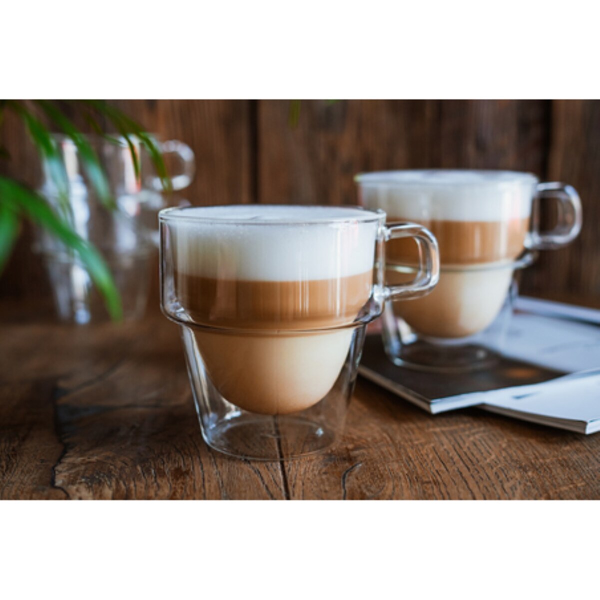 Komplet 6 szklanek z podwójną ścianką 350ml Senso 27459