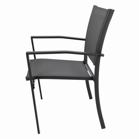 2 X Krzesło Ogorodowe Balkonowe Balkon Taras Komplet Zestaw Stal Nowoczesne