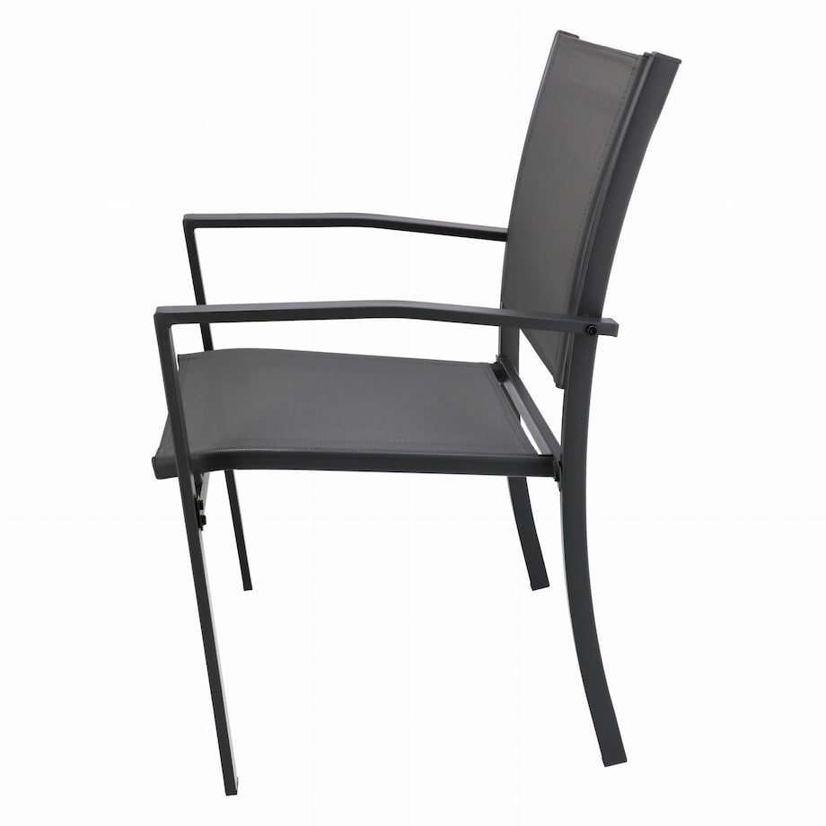 2 X Krzesło Ogorodowe Balkonowe Balkon Taras Komplet Zestaw Stal Nowoczesne