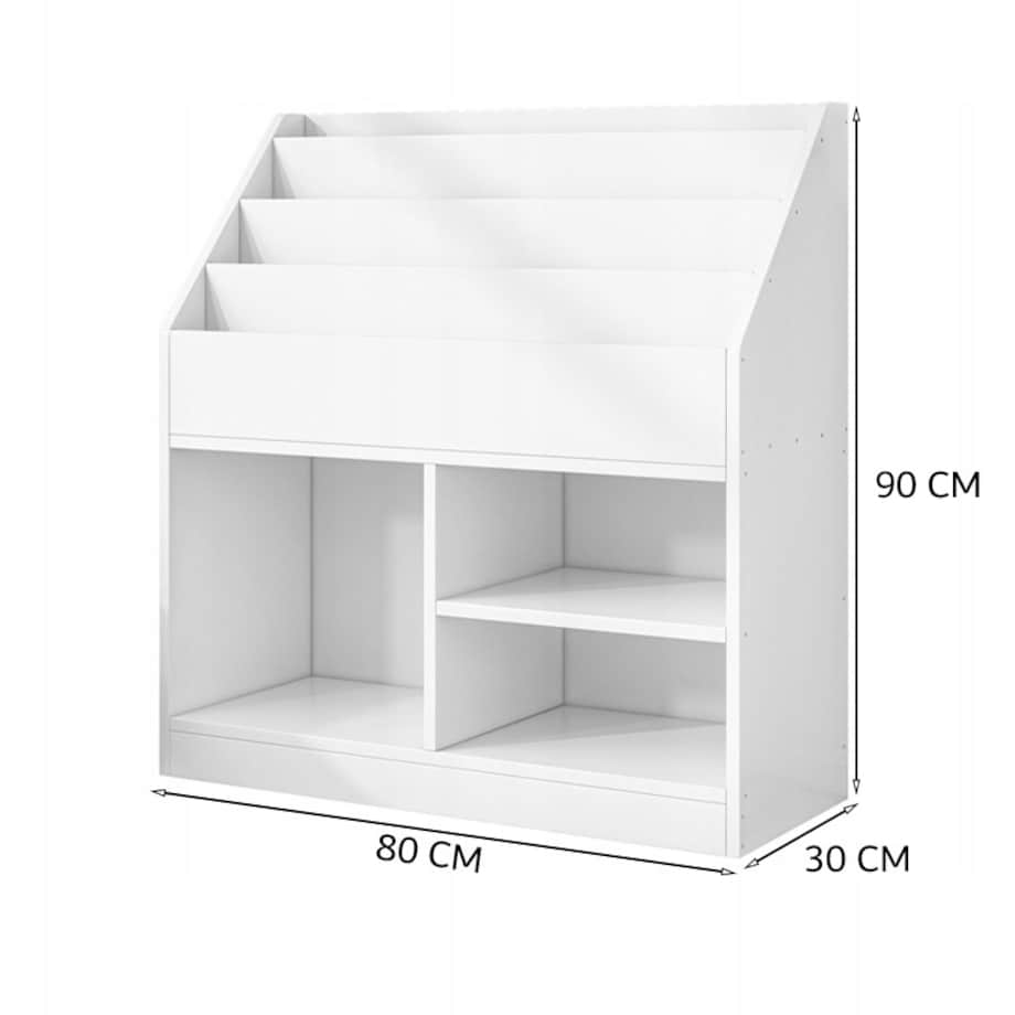 Regał na książki szafka na zabawki stojąca biblioteczka