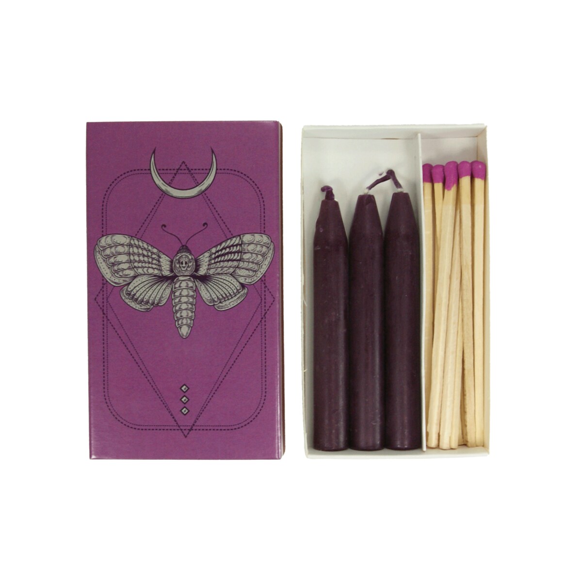 Zestaw rytualny ĆMA (zapałki+świece)