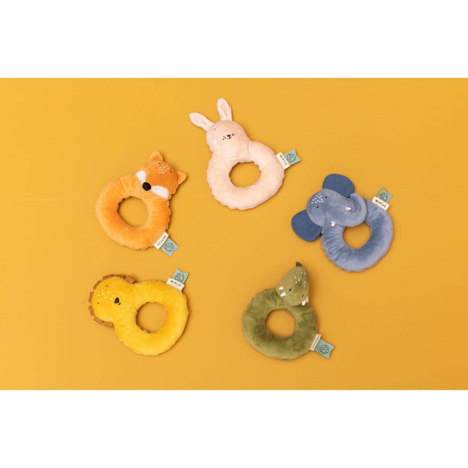 Materiałowa grzechotka - Królik Trixie Baby