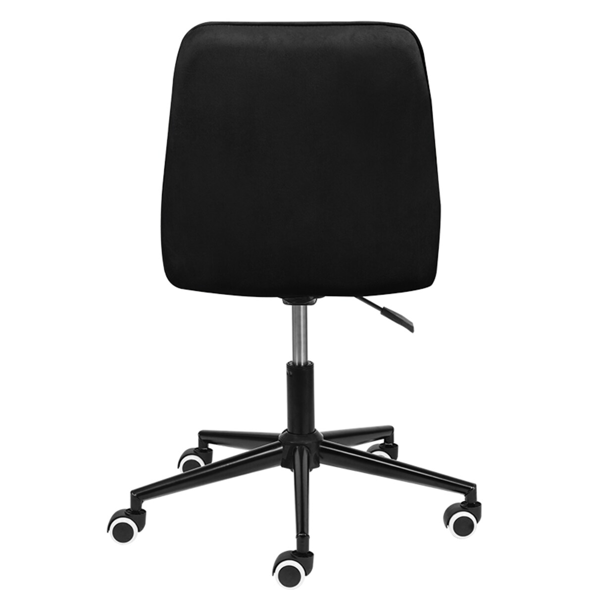 Fotel biurowy krzesło obrotowe regulowane czarne do biurka