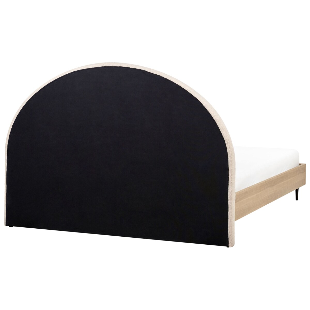 Łóżko Boucle MILLAY 180 x 200 cm Beżowy