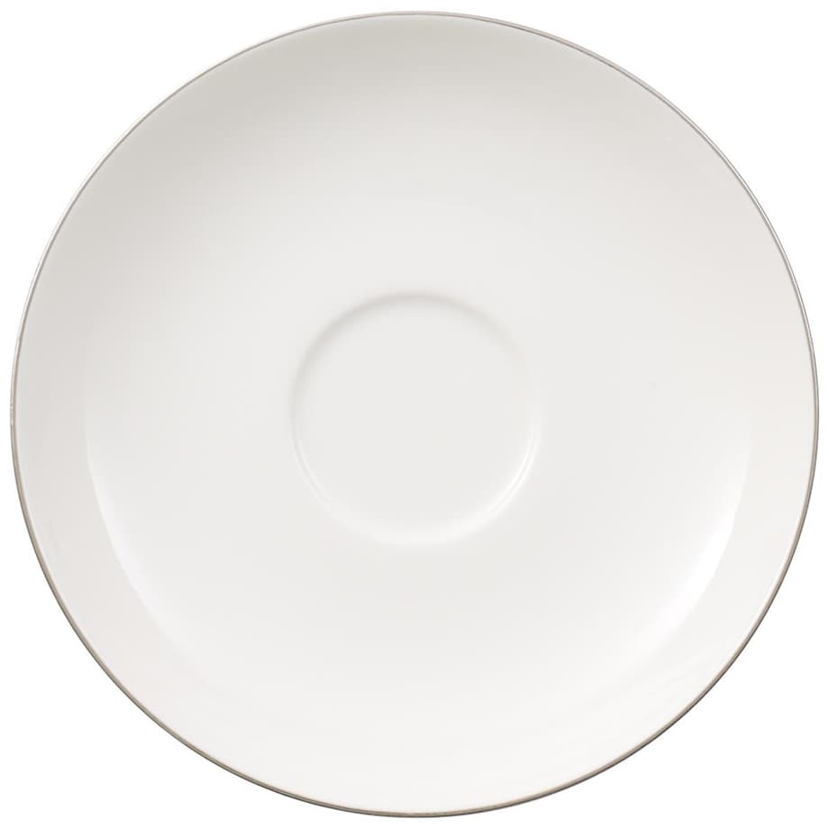 Spodek do filiżanki do kawy lub herbaty Anmut Platinum No.1, 15 cm Villeroy & Boch