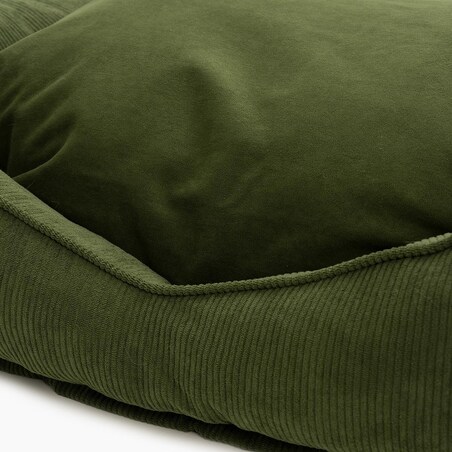 Kanapa ortopedyczna sztruksowa "Rachel Green" - Rozmiar: L