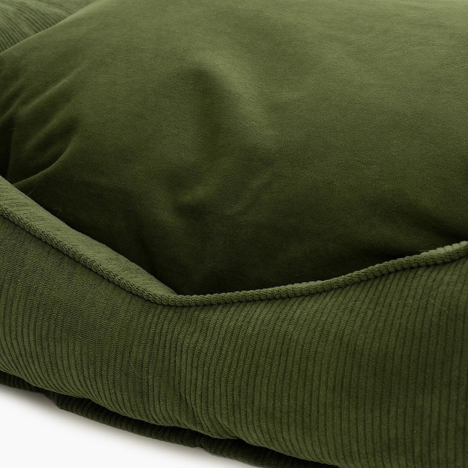 Kanapa ortopedyczna sztruksowa "Rachel Green" - Rozmiar: L