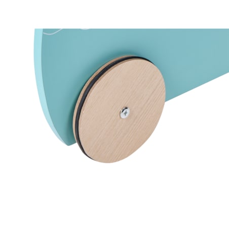 Skrzynia na zabawki na kółkach Wieloryb WOOLI Niebieski