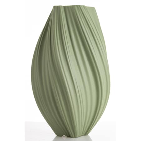 Wazon porcelanowy 34x18x18 cm MARIKO zielony