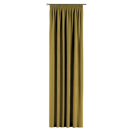 Zasłona na taśmie marszczącej 1 szt. 130x245 oliwkowy zielony