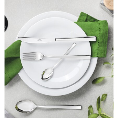 Zestaw sztućców Gerlach Onda 68 Elementów Srebrny Połysk Pudełko / 12 Os