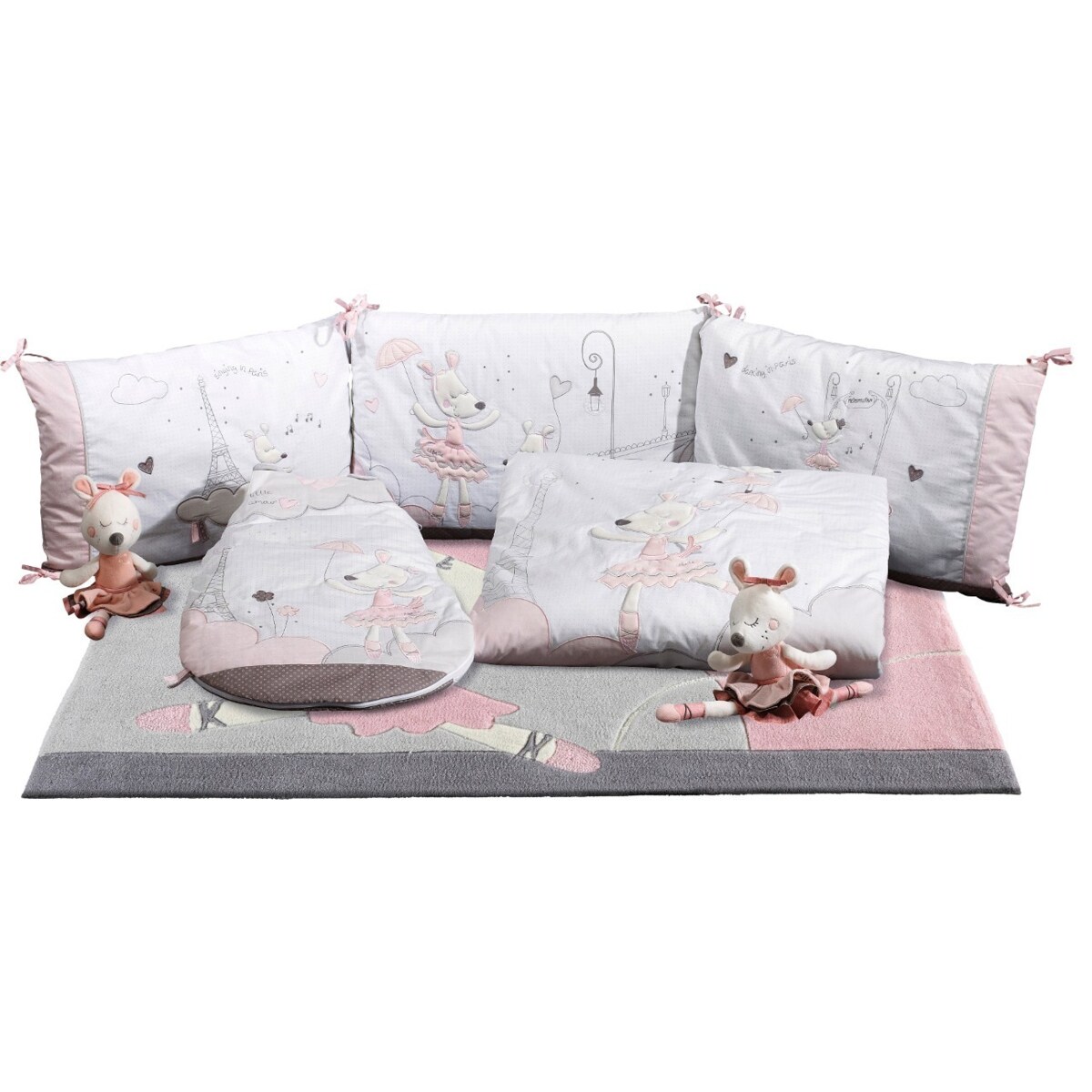 Zestaw 3 wieszaków LILIBELLE Sauthon