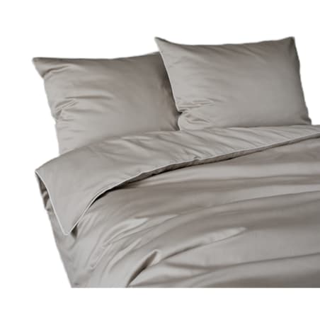 Pościel Pure z Makosatyny bawełnianej 160x200 Beżowa Premium