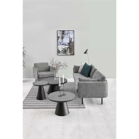 Stolik kawowy Soli 85 czarny