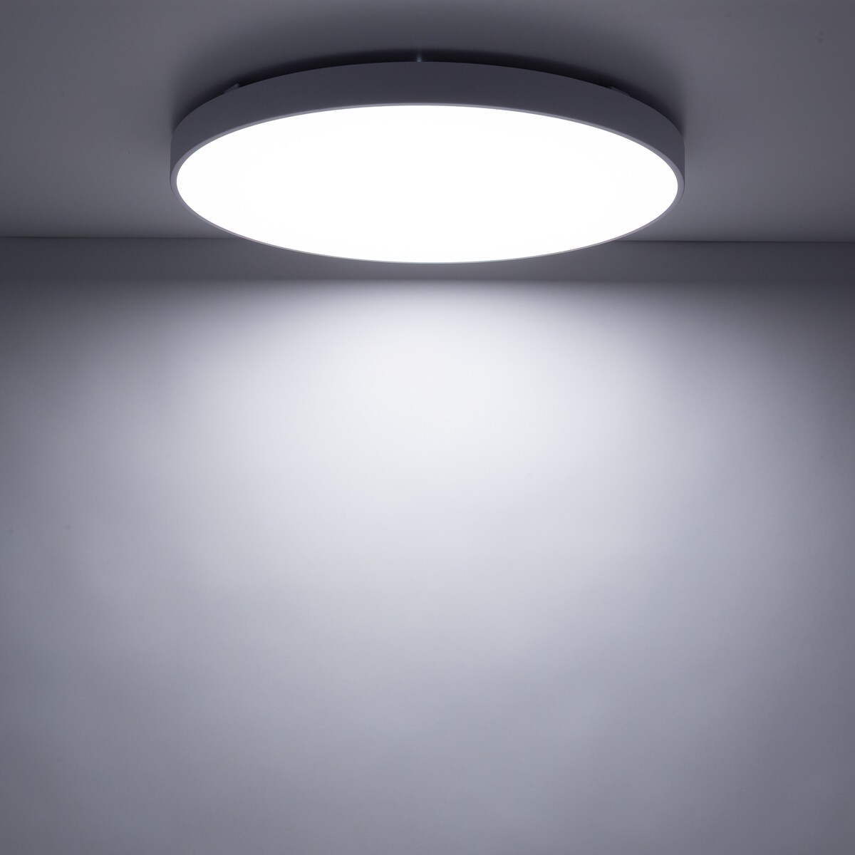 Lampa Sufitowa Łazienkowa Tk Lighting Velis Biały Plafon Led 60W Ip54 Zmienna Barwa, Ściemniany