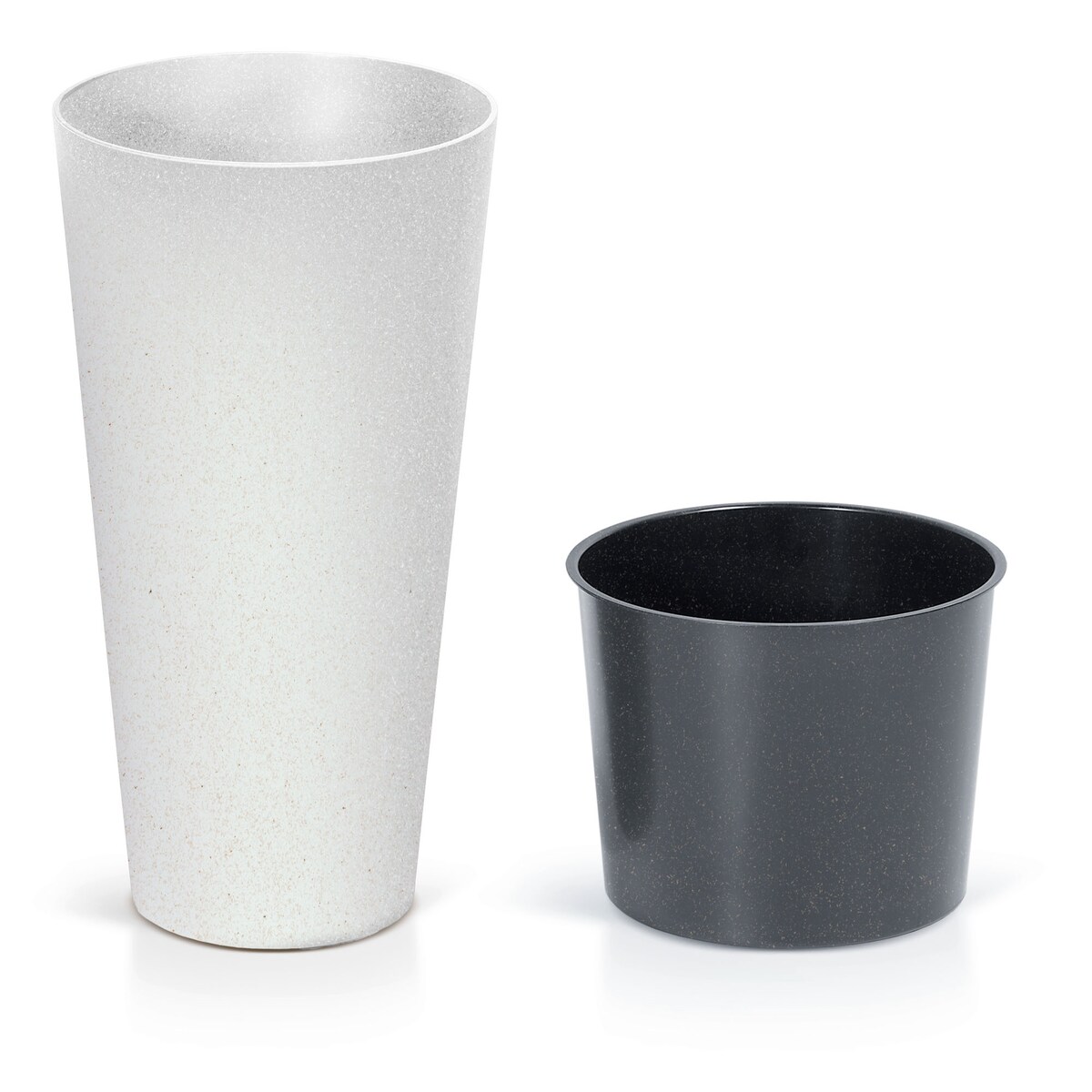 Donica Doniczka Ogrodowa 20 Cm Na Taras Do Ogrodu Domu Eco Wood Biała