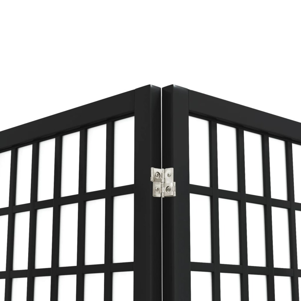 vidaXL Składany parawan 6-panelowy, styl japoński, 240x170 cm, czarny