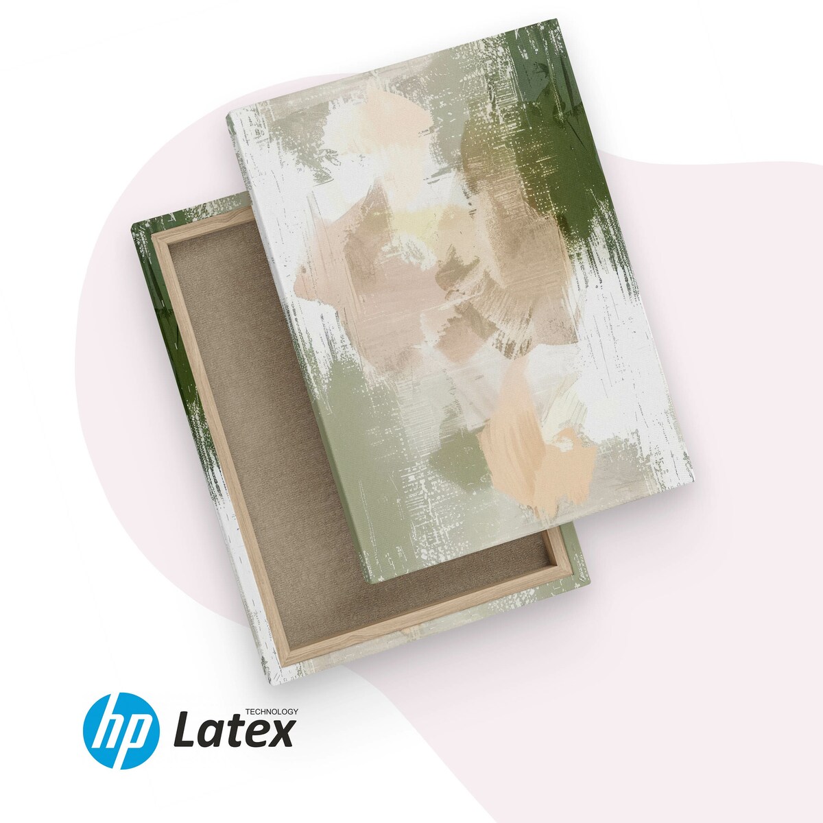 3x Obraz Na Płótnie Do Salonu Set Beton Abstrakcja Styl Boho 30x40cm