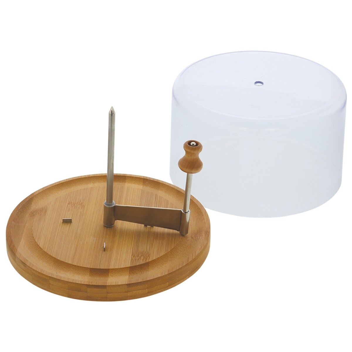 Krajalnica do sera z pokrywą KESPER, Ø 22 cm, bambusowa