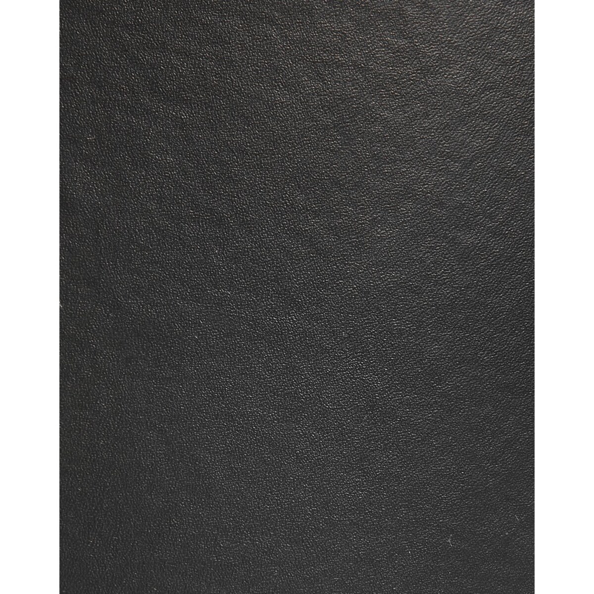 Zestaw 3 koszy z ekoskóry czarny ARAM