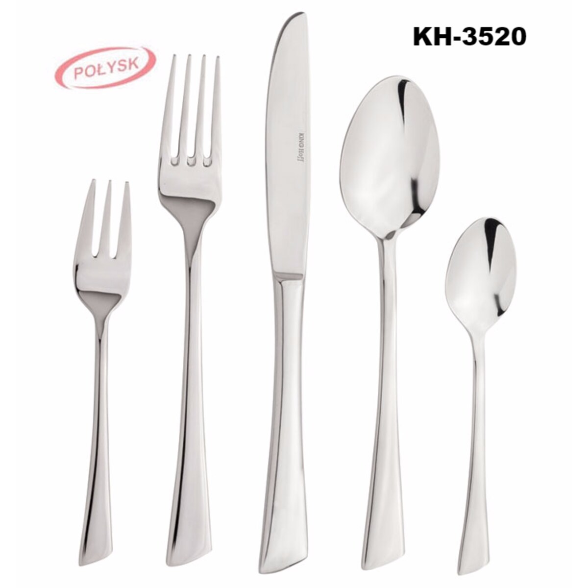 Kinghoff Sztućce 72Ele. Połysk Kh-3520