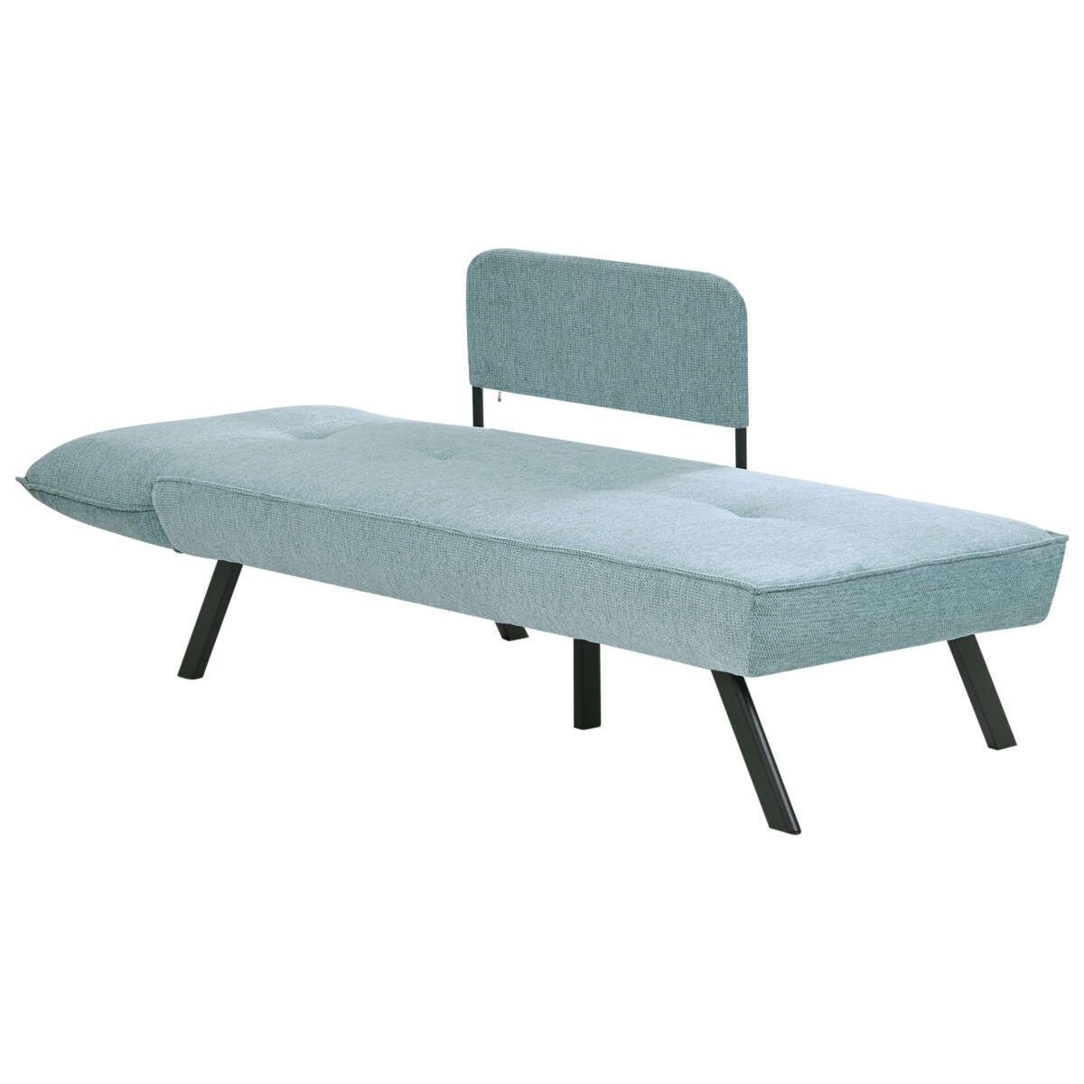 Szezlong lewostronny ROCAMADOUR Błękitny