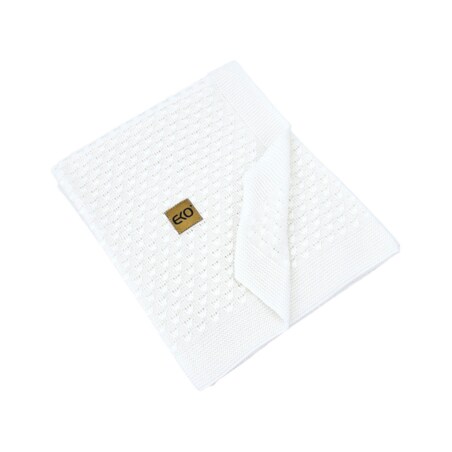 Kocyk bambusowy dla dziecka BIAŁY